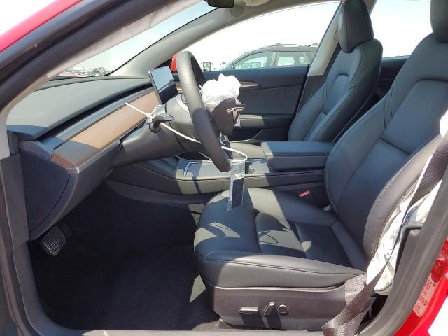 5YJ3E1EA2PF666004 - 2023 TESLA MODEL 3 MAROON photo 7