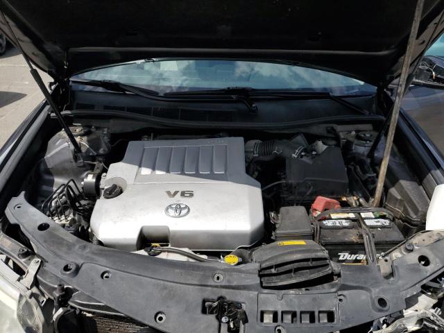 4T1BK1FK0CU516417 - 2012 TOYOTA CAMRY SE ნაცრისფერი ფოტო 11