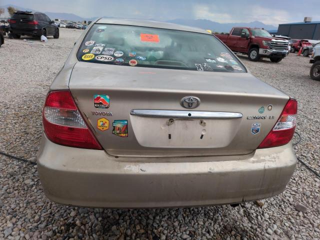 4T1BE30K94U809097 - 2004 TOYOTA CAMRY LE TAN photo 6