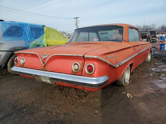 11539B178737 - 1961 CHEVROLET BEL AIR RED photo 3