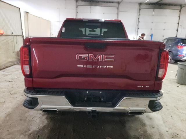 1GTU9BED9KZ372319 - 2019 GMC SIERRA K1500 SLE BURGUNDY photo 6