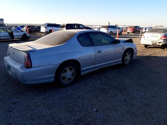 2G1WX12K739173222 - 2003 CHEVROLET MONTE CARL SS SILVER photo 3