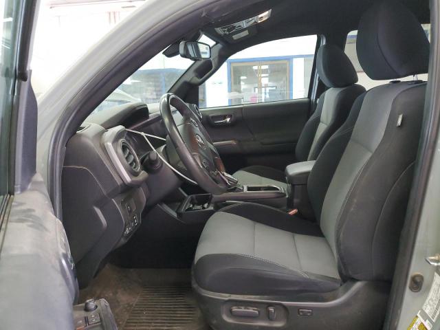 3TMCZ5AN6NM489339 - 2022 TOYOTA TACOMA DOUBLE CAB GREEN photo 7