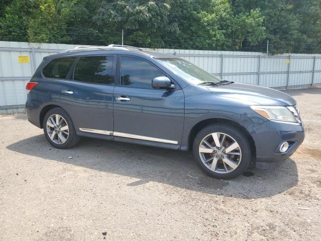 5N1AR2MN0DC610282 - 2013 NISSAN PATHFINDER S BLUE photo 4