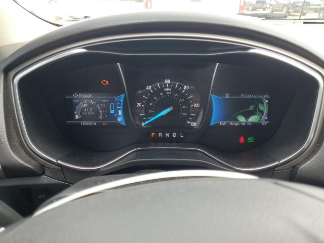 3FA6P0LU7JR111821 - 2018 FORD FUSION SE HYBRID WHITE photo 9