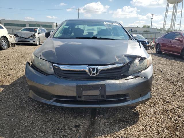 19XFB2F54CE065643 - 2012 HONDA CIVIC LX GRAY photo 5