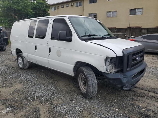 1FTNE24W39DA65948 - 2009 FORD ECONOLINE E250 VAN WHITE photo 4