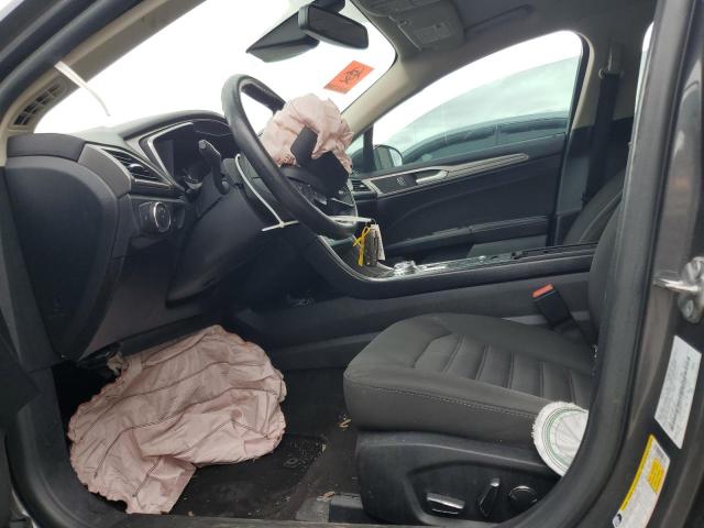 3FA6P0LU4KR140338 - 2019 FORD FUSION SE ნაცრისფერი ფოტო 7