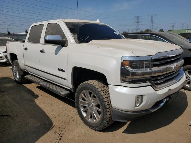 3GCUKTEC7HG134074 - 2017 CHEVROLET SILVERADO K1500 HIGH COUNTRY WHITE photo 4