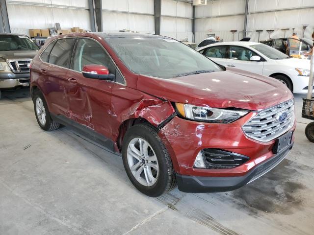2FMPK4J96KBB46591 - 2019 FORD EDGE SEL 红色 照片 4