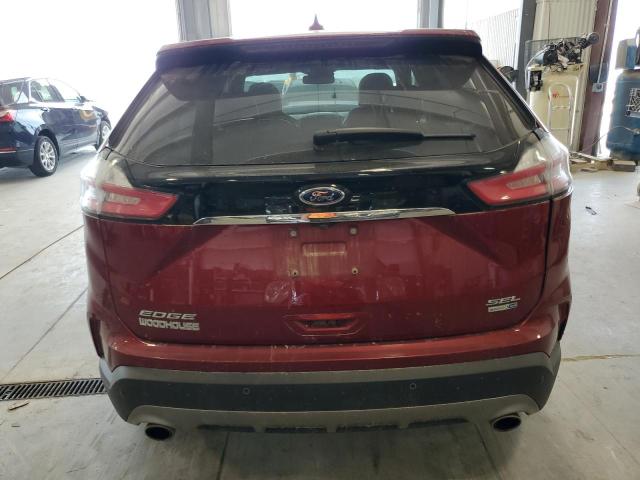 2FMPK4J96KBB46591 - 2019 FORD EDGE SEL 红色 照片 6