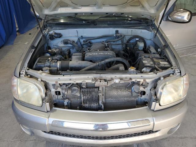 5TBDT44116S546209 - 2006 TOYOTA TUNDRA DOUBLE CAB SR5 SILVER photo 11