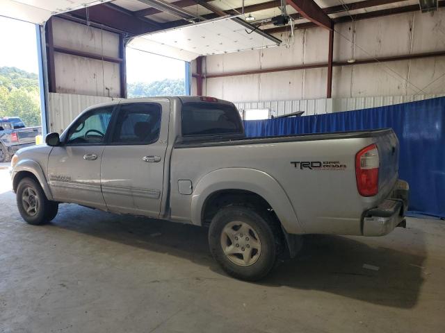 5TBDT44116S546209 - 2006 TOYOTA TUNDRA DOUBLE CAB SR5 SILVER photo 2