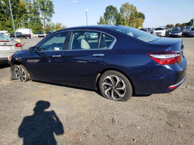 1HGCR2F94GA115372 - 2016 HONDA ACCORD EXL BLUE photo 2