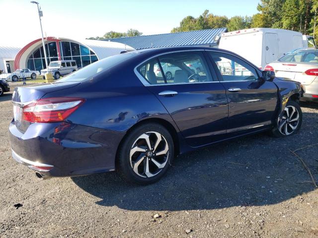 1HGCR2F94GA115372 - 2016 HONDA ACCORD EXL BLUE photo 3