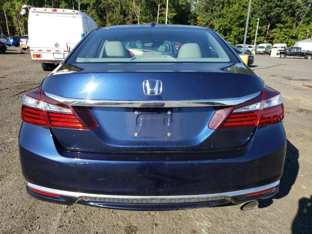 1HGCR2F94GA115372 - 2016 HONDA ACCORD EXL BLUE photo 6