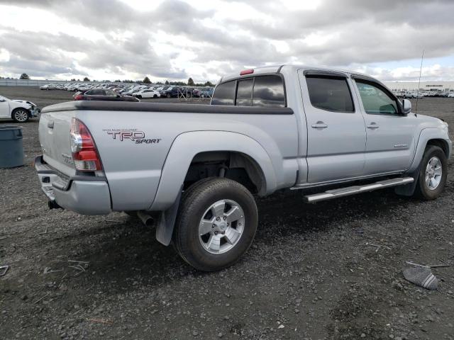 3TMKU4HN6AM026721 - 2010 TOYOTA TACOMA DOUBLE CAB PRERUNNER LONG BED SILVER photo 3