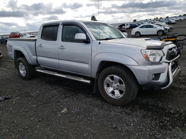 3TMKU4HN6AM026721 - 2010 TOYOTA TACOMA DOUBLE CAB PRERUNNER LONG BED SILVER photo 4