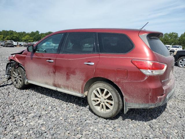 5N1AR2MM3EC666726 - 2014 NISSAN PATHFINDER S Червоний фото 2