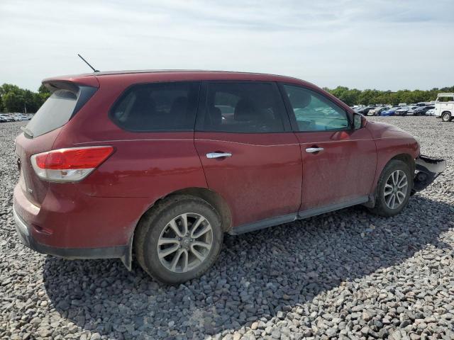 5N1AR2MM3EC666726 - 2014 NISSAN PATHFINDER S Червоний фото 3