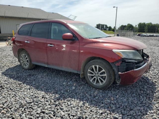 5N1AR2MM3EC666726 - 2014 NISSAN PATHFINDER S Червоний фото 4