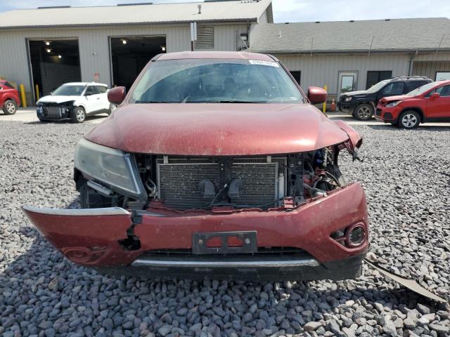 5N1AR2MM3EC666726 - 2014 NISSAN PATHFINDER S Червоний фото 5