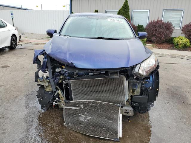 3CZRU5H55HM717697 - 2017 HONDA HR-V EX BLUE photo 5