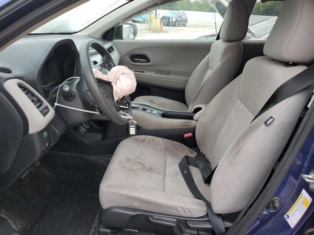 3CZRU5H55HM717697 - 2017 HONDA HR-V EX BLUE photo 7