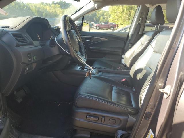 5FNYF6H5XLB011579 - 2020 HONDA PILOT EXL GRAY photo 7