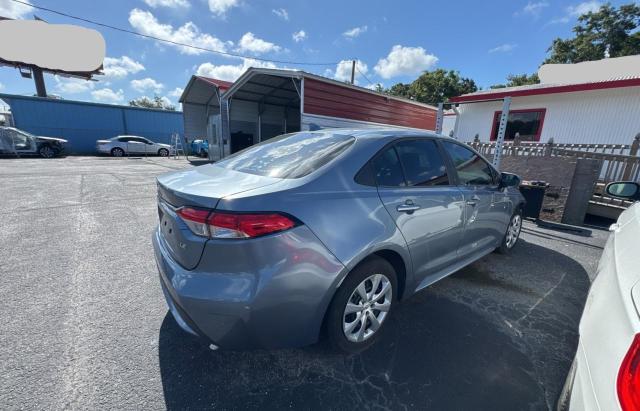 5YFEPMAE4MP169890 - 2021 TOYOTA COROLLA LE BLACK photo 4