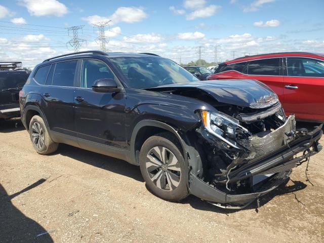 1V2LR2CA8RC610256 - 2024 VOLKSWAGEN ATLAS SE შავი ფოტო 4