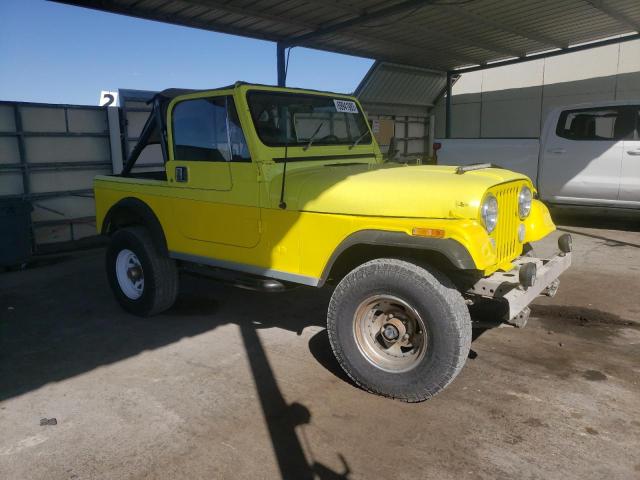 1JCCF87E3GT091736 - 1986 JEEP JEEP CJ7 YELLOW photo 4