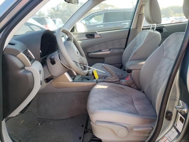 JF2SH6BC6AH793532 - 2010 SUBARU FORESTER XS Gris foto 7