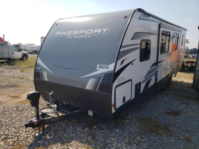 4YDTPPM22NK410269 - 2022 KEYSTONE PASSPORT თეთრი ფოტო 2