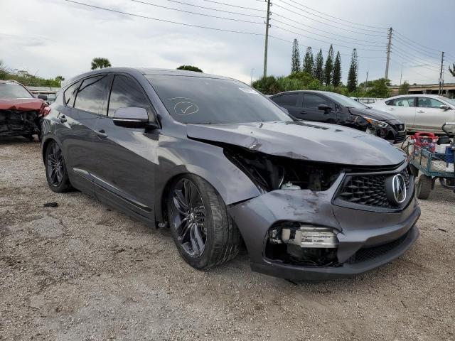 5J8TC2H6XML035966 - 2021 ACURA RDX A-SPEC CHARCOAL photo 4