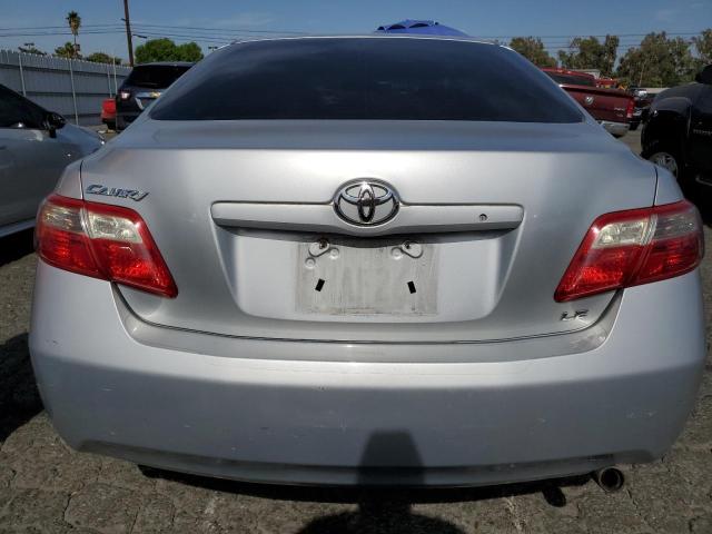 4T1BE46K87U056695 - 2007 TOYOTA CAMRY CE SILVER photo 6