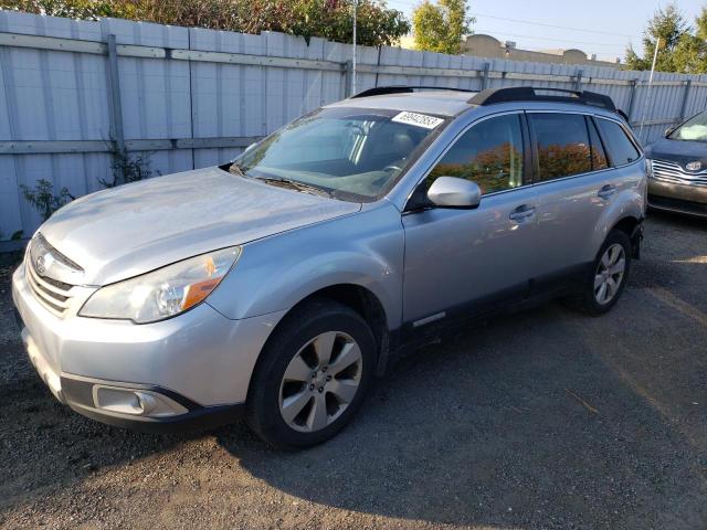 4S4BRGGC4C3280222 - 2012 SUBARU OUTBACK 2.5I PREMIUM SILVER photo 1