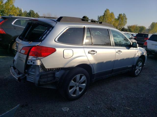 4S4BRGGC4C3280222 - 2012 SUBARU OUTBACK 2.5I PREMIUM SILVER photo 3