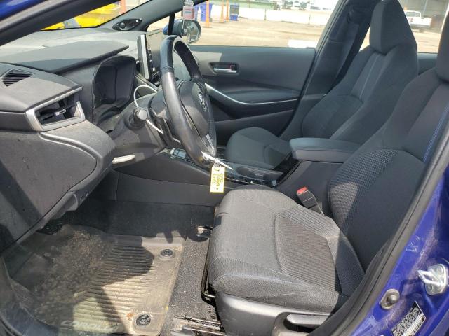 5YFP4RCE2LP046468 - 2020 TOYOTA COROLLA SE BLUE photo 7