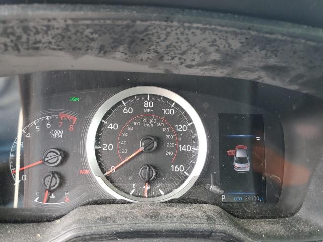 5YFP4RCE2LP046468 - 2020 TOYOTA COROLLA SE BLUE photo 9