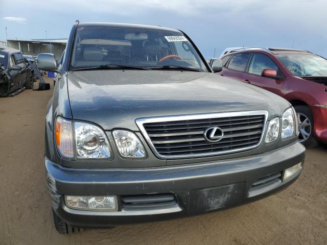 JTJHT00W313509544 - 2001 LEXUS LX 470 GRAY photo 5