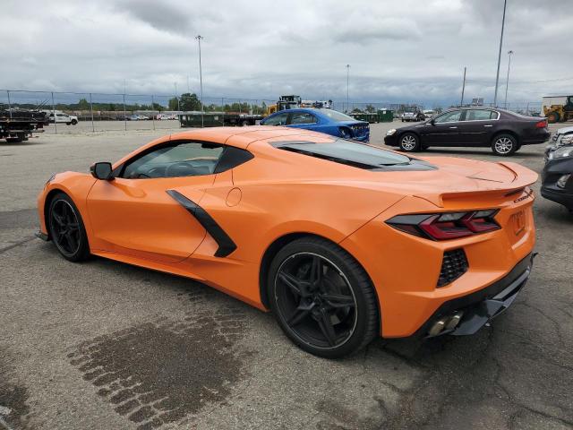 1G1YA2D44P5142284 - 2023 CHEVROLET CORVETTE STINGRAY 1LT ORANGE photo 2