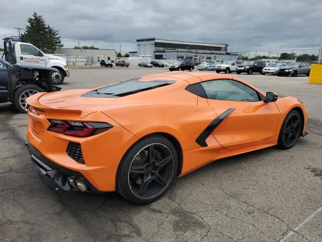 1G1YA2D44P5142284 - 2023 CHEVROLET CORVETTE STINGRAY 1LT ORANGE photo 3