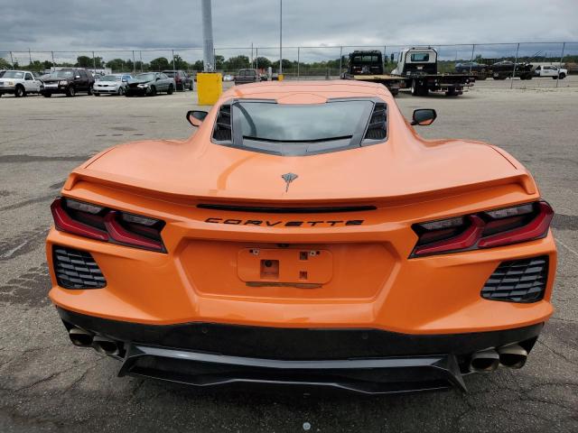 1G1YA2D44P5142284 - 2023 CHEVROLET CORVETTE STINGRAY 1LT ORANGE photo 6