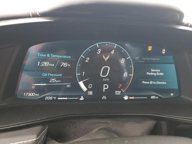 1G1YA2D44P5142284 - 2023 CHEVROLET CORVETTE STINGRAY 1LT ORANGE photo 9