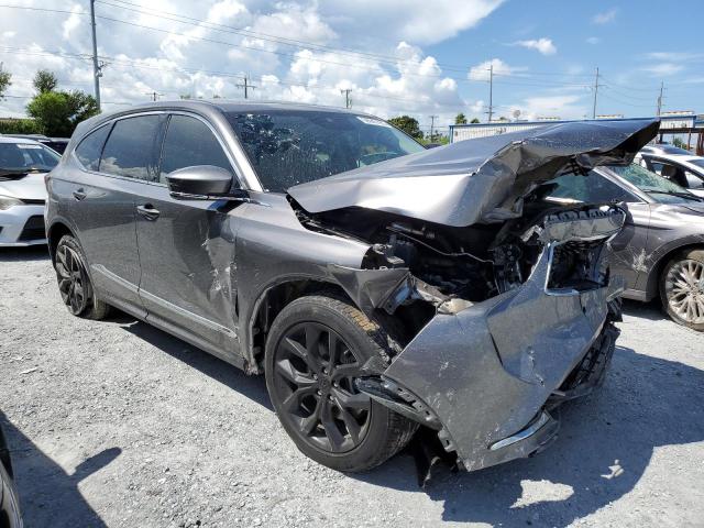 5J8YD9H48NL003478 - 2022 ACURA MDX TECHNOLOGY GRAY photo 4