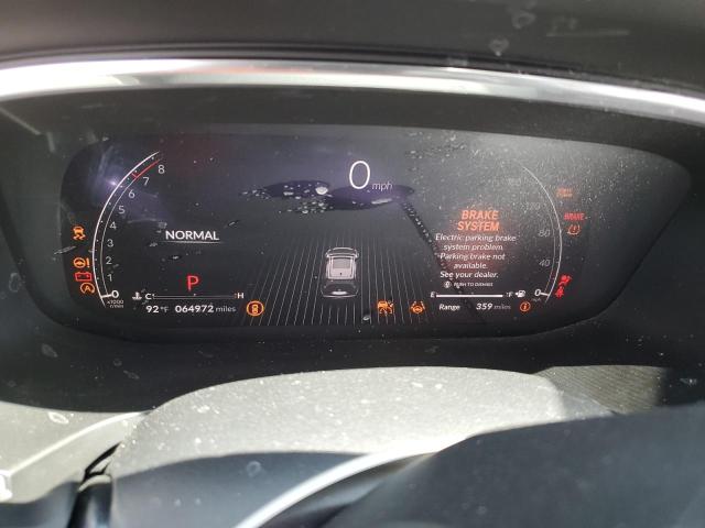 5J8YD9H48NL003478 - 2022 ACURA MDX TECHNOLOGY GRAY photo 9