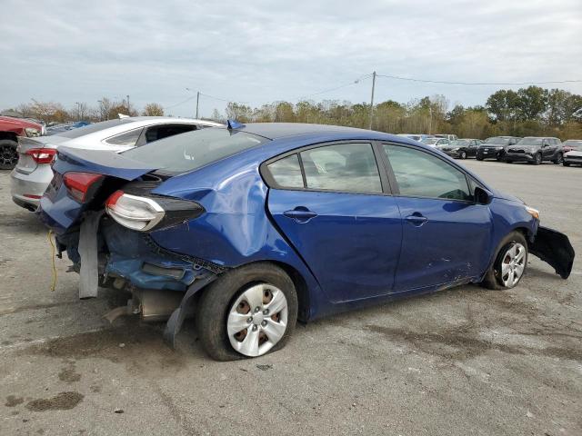 3KPFK4A70JE180581 - 2018 KIA FORTE LX BLUE photo 3