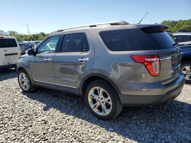 1FM5K8F83EGC13689 - 2014 FORD EXPLORER LIMITED ნაცრისფერი ფოტო 2
