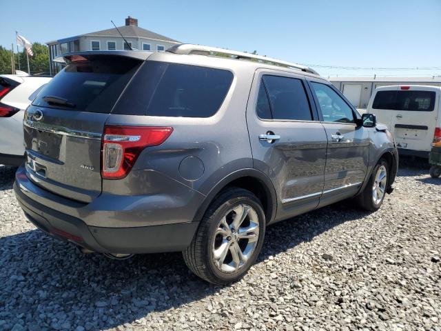 1FM5K8F83EGC13689 - 2014 FORD EXPLORER LIMITED ნაცრისფერი ფოტო 3